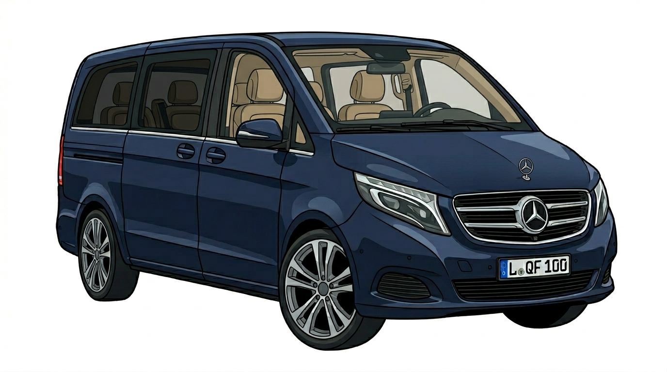 Quadrat Fahrdienst Leipzig - Mercedes-Benz V-Klasse VIP